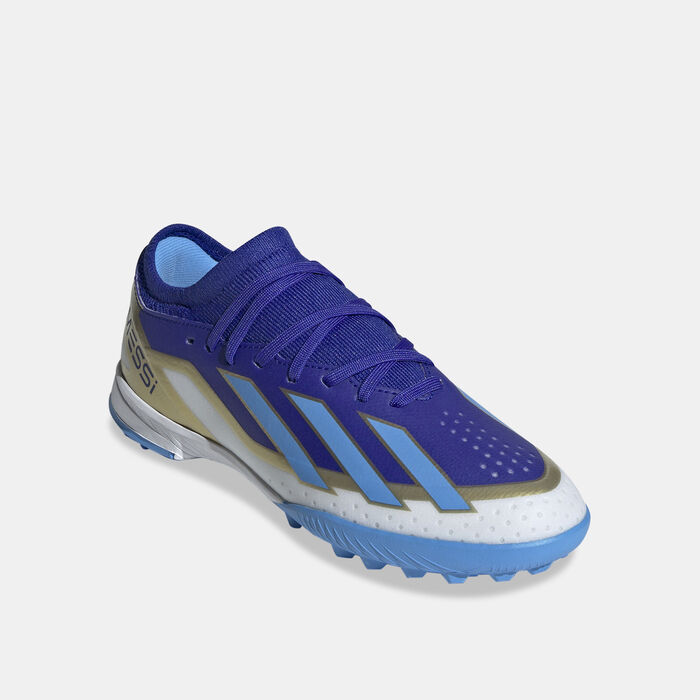 Kids' X Crazyfast Messi League Turf Ground Football Shoes image number 1