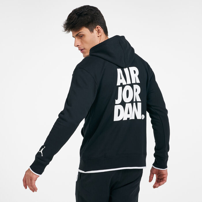 Men's Jumpman Classics Printed Fleece Pullover Hoodie Men's Jumpman Classics Printed Fleece Pullover Hoodie image number 0