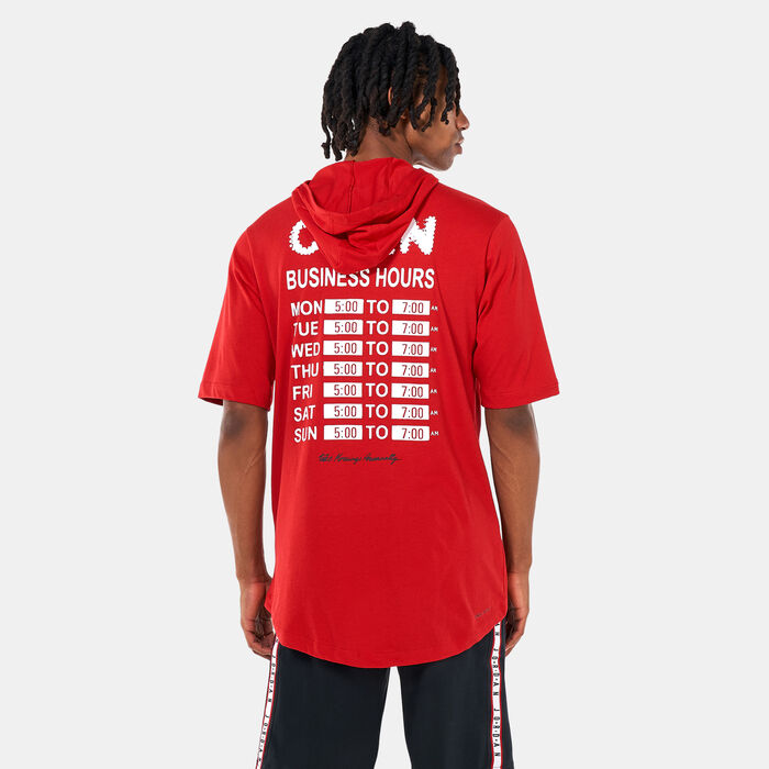 Men's Dri-FIT Sport BC Hooded Crew T-Shirt Men's Dri-FIT Sport BC Hooded Crew T-Shirt image number 1