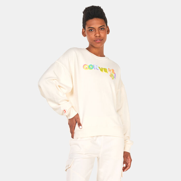 Women's Graphic Crew Sweatshirt Women's Graphic Crew Sweatshirt image number 0