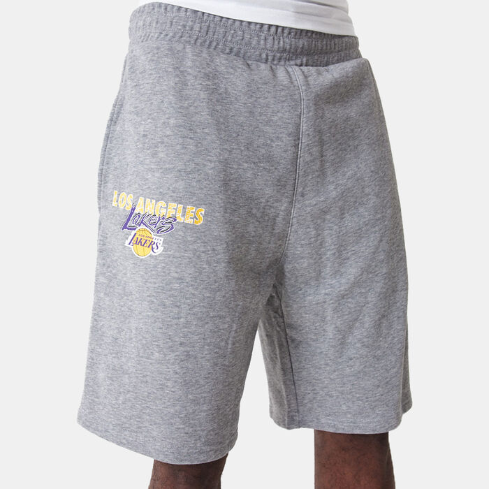 Men's Los Angeles Lakers Team Script Shorts Men's Los Angeles Lakers Team Script Shorts image number 2