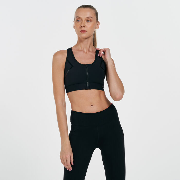 Women's Front Zip High Impact Sports Bra Women's Front Zip High Impact Sports Bra image number 0