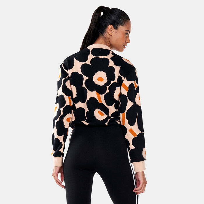 Women's Marimekko Allover Print Sweatshirt Women's Marimekko Allover Print Sweatshirt image number 1