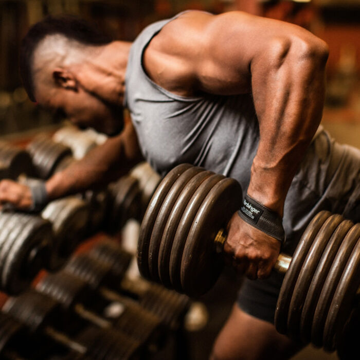 Leather Weight Lifting Straps (1 Pair) Leather Weight Lifting Straps (1 Pair) image number 1