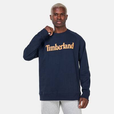 Men's Linear Logo Print Sweatshirt