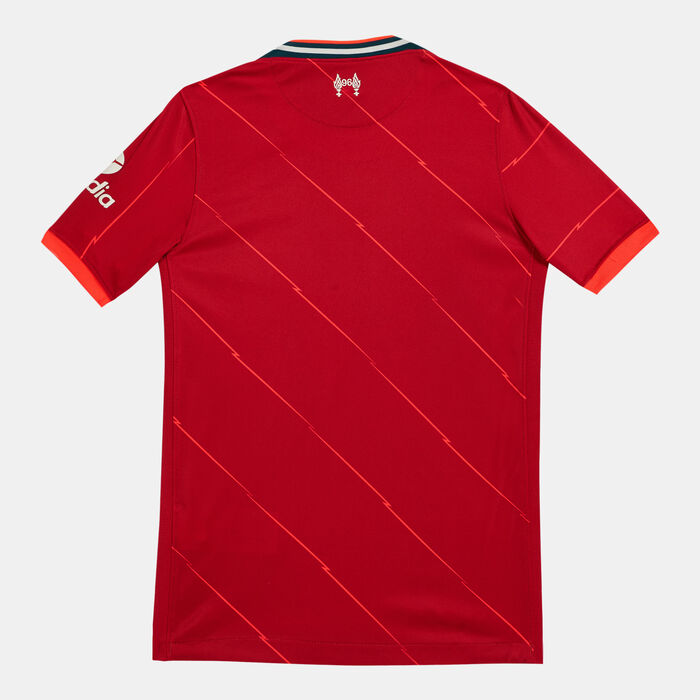 Kids' Liverpool F.C. 2021/22 Stadium Home Football Jersey Kids' Liverpool F.C. 2021/22 Stadium Home Football Jersey image number 1
