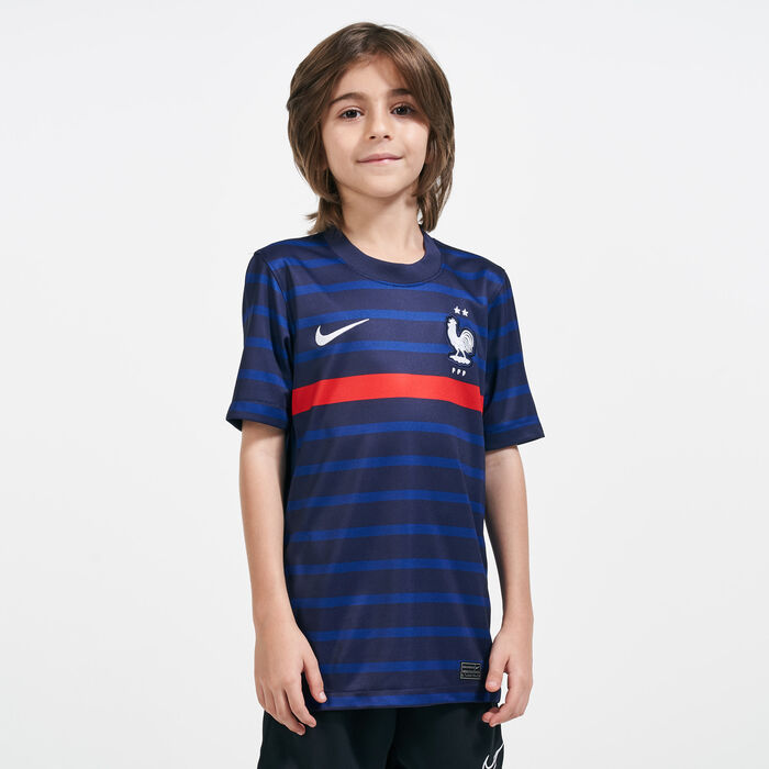 Kids' France Stadium Home Jersey - 2020/21 (Older Kids) Kids' France Stadium Home Jersey - 2020/21 (Older Kids) image number 0