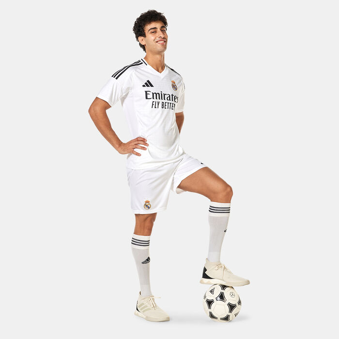 Men's Real Madrid Home Football Shorts - 2024/25 Men's Real Madrid Home Football Shorts - 2024/25 image number 2