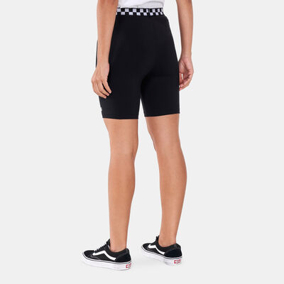 Women's Checkerboard Legging Shorts