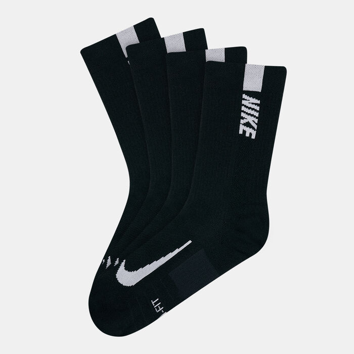 Multiplier Running Crew Socks (2 Pairs) Multiplier Running Crew Socks (2 Pairs) image number 0