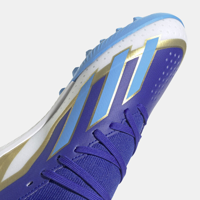 Kids' X Crazyfast Messi League Turf Ground Football Shoes image number 4