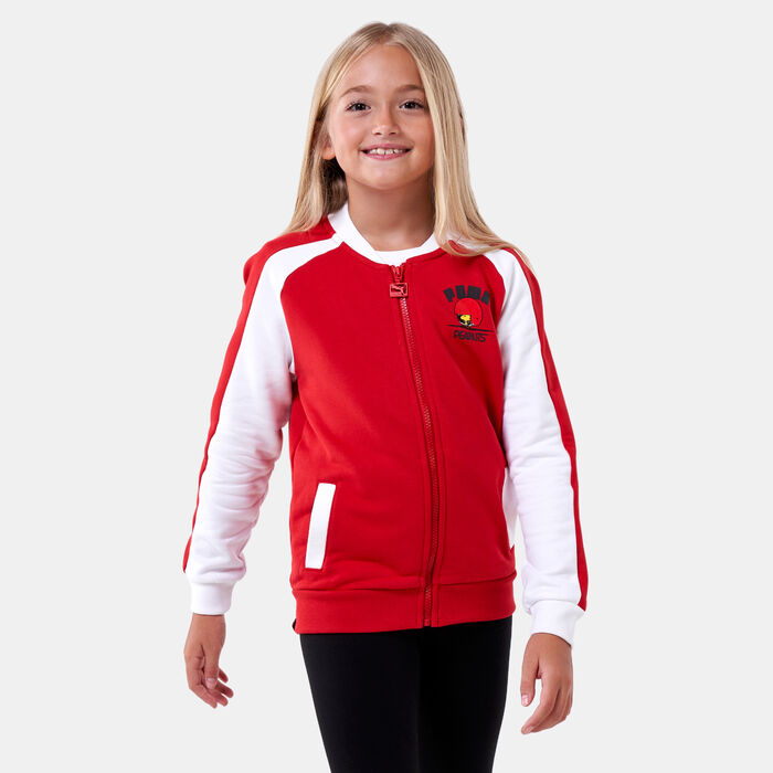 Kids' x PEANUTS T7 Track Jacket (Younger Kids) Kids' x PEANUTS T7 Track Jacket (Younger Kids) image number 0